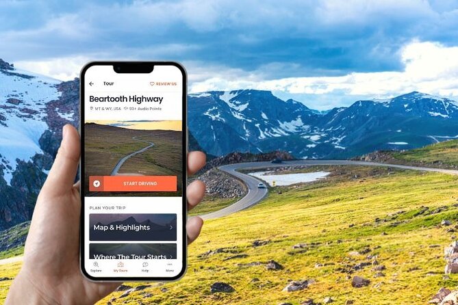 Self-Guided Audio Driving Tour on Beartooth Highway