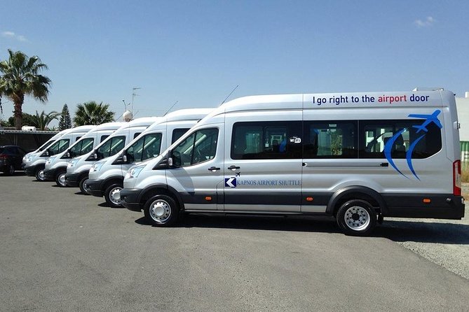 Shared Shuttle Transfer From Hotels to Paphos Airport