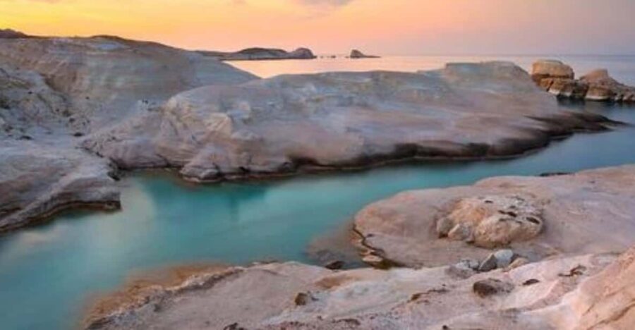 Shared Sunset Cruise From Milos via Kleftiko