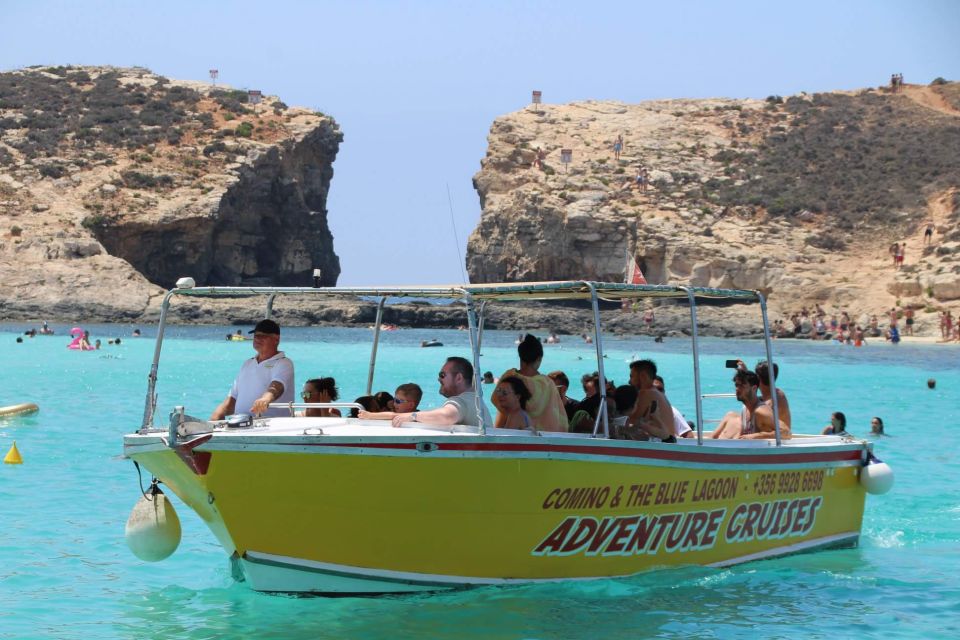 Sliema: Power Boat Trip to Comino , Blue Lagoon & Gozo - Trip Overview