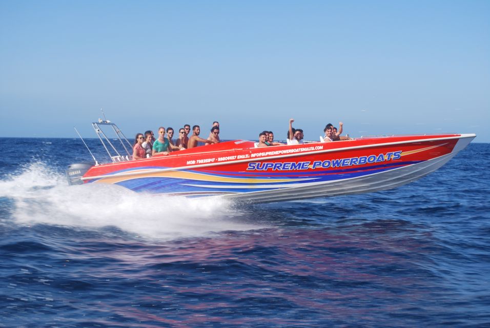 Sliema: Powerboat Trip to Gozo With Caves and Island Stop - Trip Overview