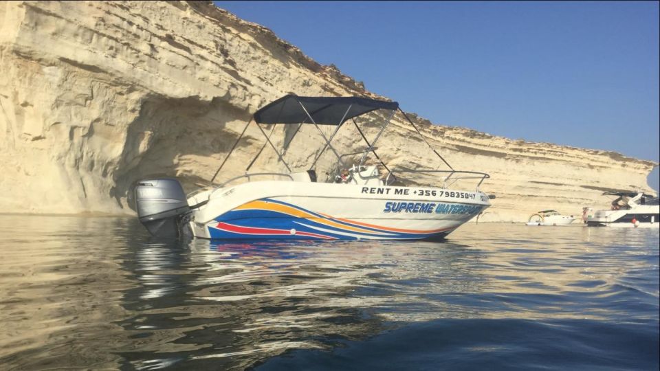 Sliema: Private SELF DRIVE BOAT for 3.5hrs - Activity Overview and Pricing