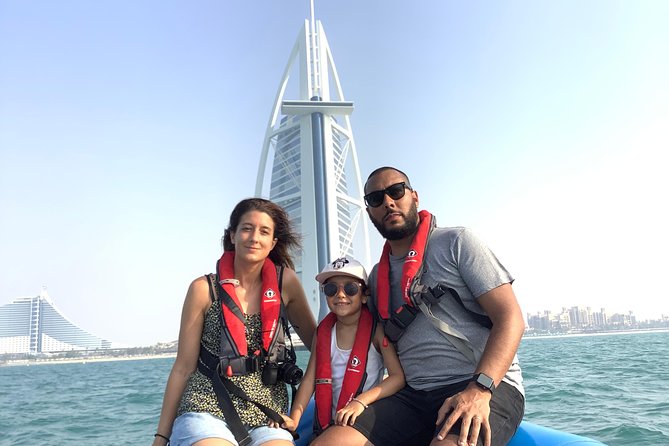 Speedboat Dubai: 60 Mins Guided Burj Al Arab & Atlantis Tour - Overview of the Tour