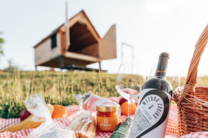 Stellar Picnic: Delight at Sunset in the Tuscan Countryside