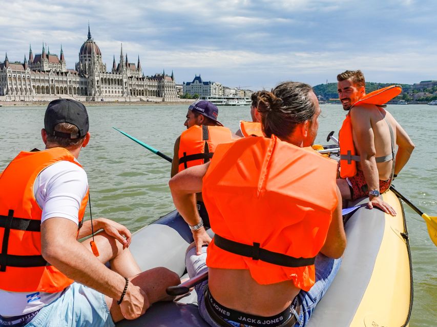 Sunset Danube River Rafting Cruise in Budapest + Drink