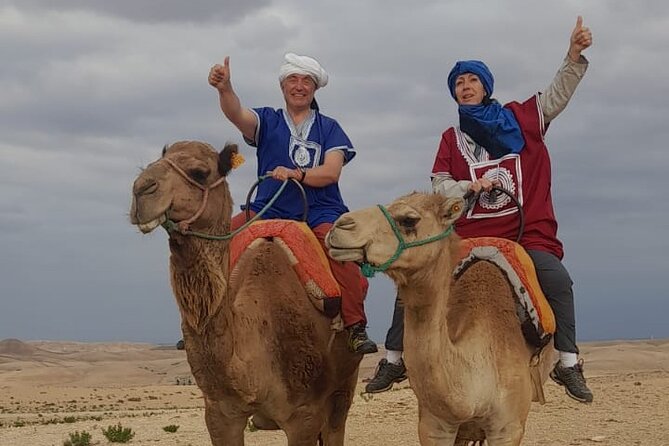 Sunset Dinner & Camel Ride in Agafay Desert