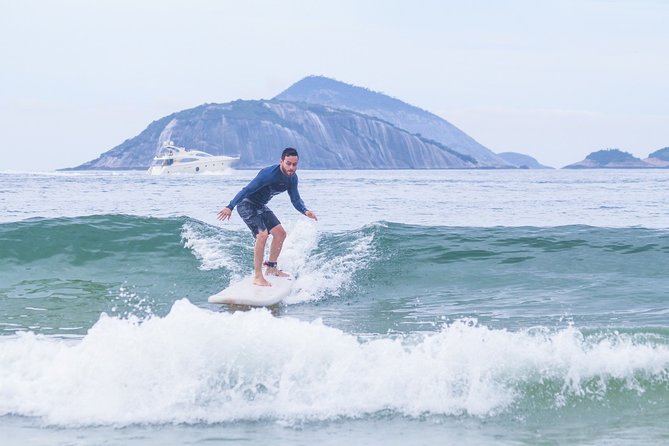 Surf Lesson at Arpoador Beach With Mandala Rio Surf School