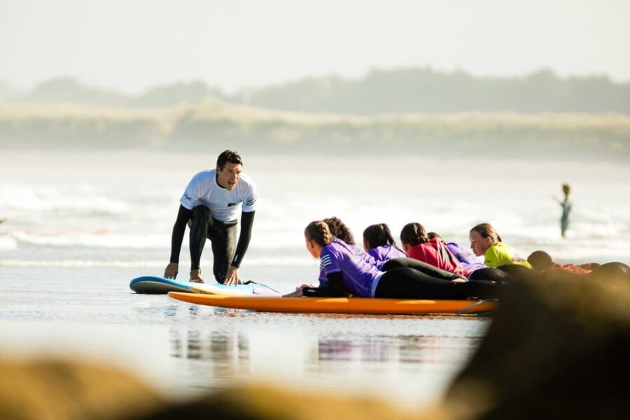 Surf Lessons on the Mythical Site of La Torche