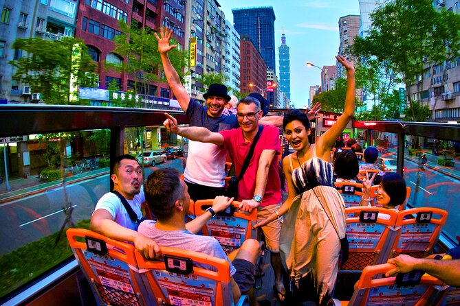 Taipei Sightseeing: Hop On, Hop Off Open Top Bus(24HR PASS)