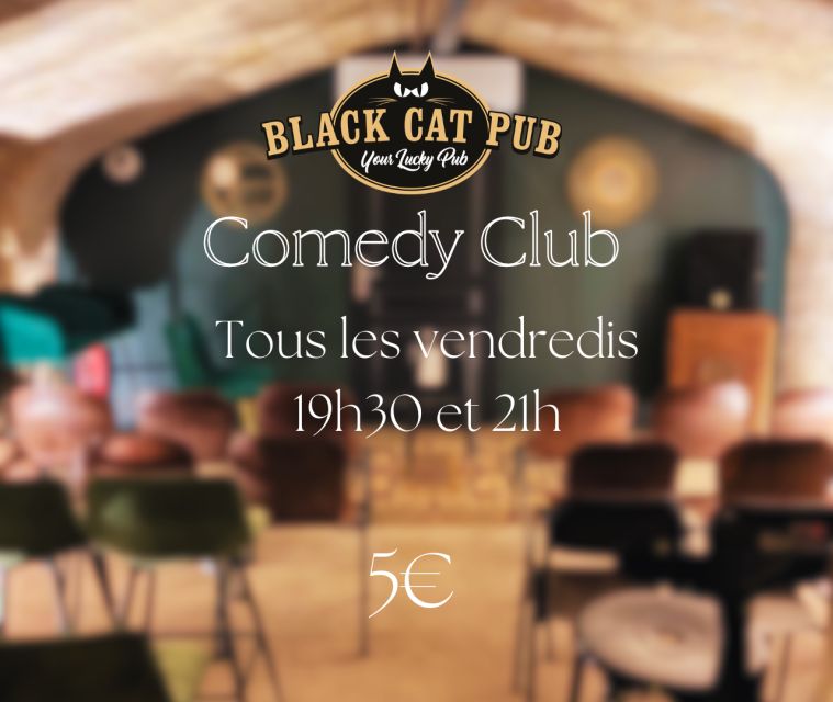 The Black Cat Comedy Club - Venue and Performance Details