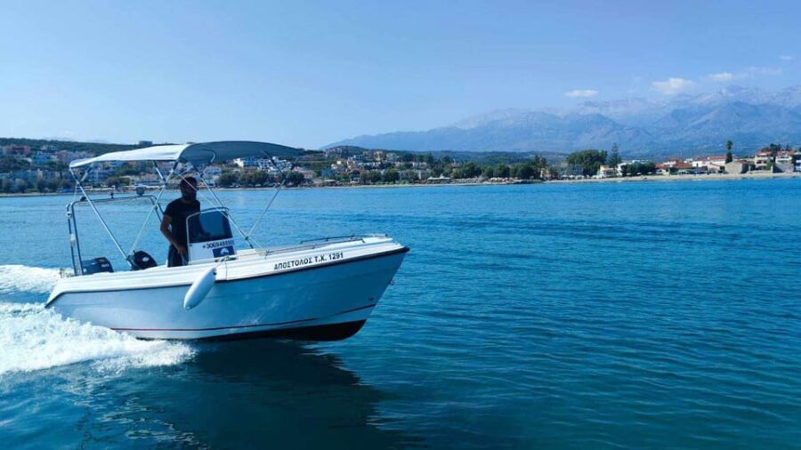 The Three Colours Boat Trip,Kalyves-Chania - Tour Overview