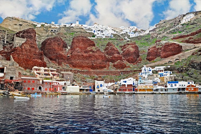 Thirassia Island Private Tour With Lunch From Santorini