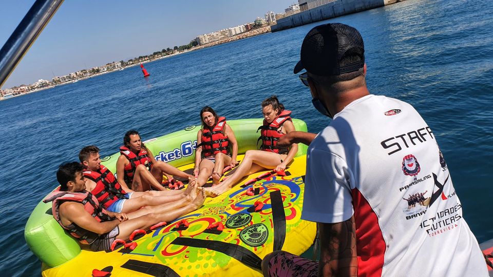 Torrevieja: Speedboat-Powered Inflatable Crazy Sofa Ride - Pricing and Booking