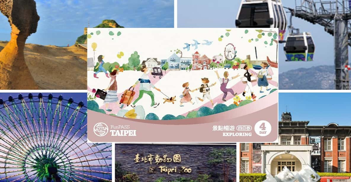 TPE Pickup: Exploring Pass - 30 Attractions & Transport Card - Overview of TPE Pickup