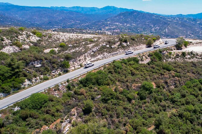 Troodos Mountains Dirt Roads, Waterfall, Villages Jeep Tour  – Larnaca