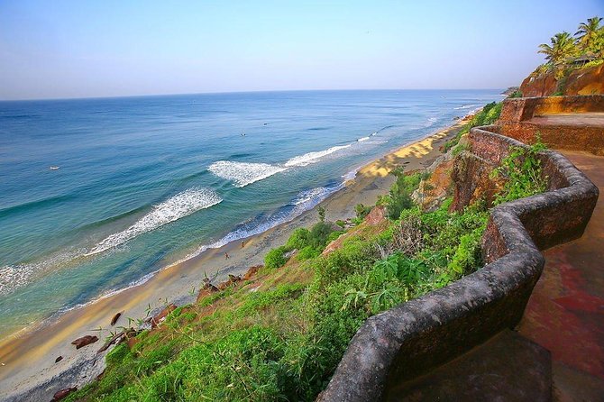 Varkala Beach Day Trip From Trivandrum/Kovalam