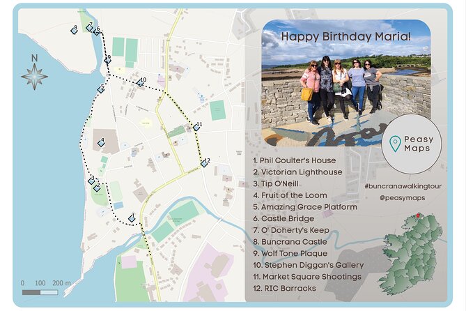 Walking Tour Buncrana - Surprising Town History