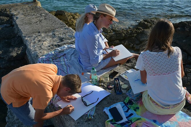 Watercolor Workshops on the Beach - Included Supplies
