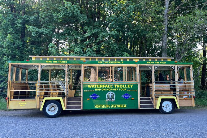 Waterfall Hop-On Hop-Off Trolley Tour Multnomah Falls Day Pass