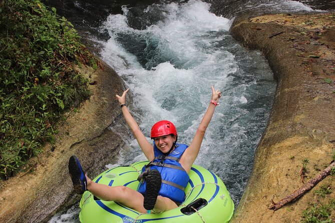 White River Zipline, Tubing and Blue Hole From Montego Bay