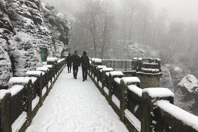 Winterland Tour to Bohemian and Saxon Switzerland From Dresden - Bastei Bridge