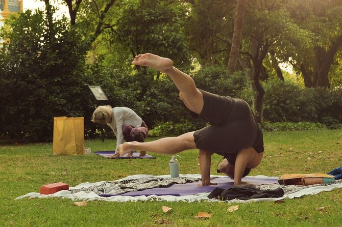 Yoga at María Luisa Park in Seville - Instructor and Class Experience