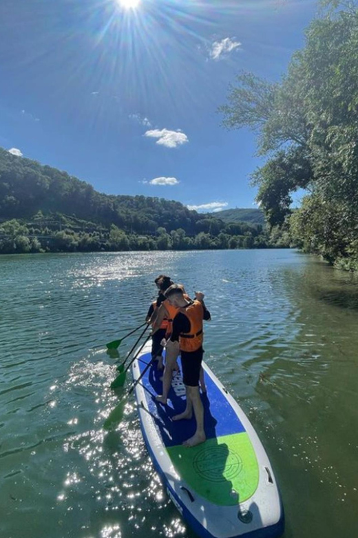 1h30 of Tandem Paddling on the Saône River Near Lyon - Key Points