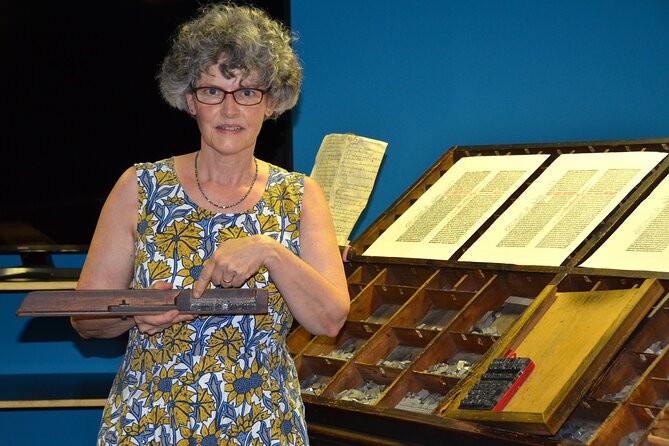 1 Hour Private Guided Tour: Gutenberg Museum Mainz - Engaging Live Printing Demonstration