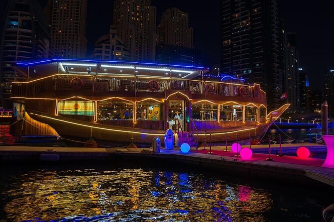 2-Hour Dubai Marina Dinner Cruise - Highlights of the Menu
