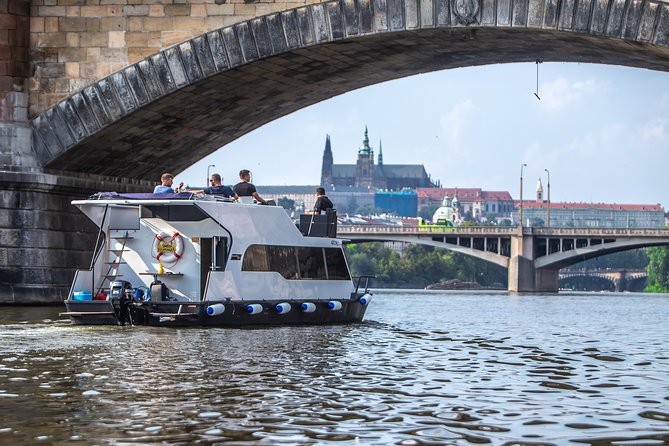 3-hours Prague Private Boat Cruise Beer or Prosecco Unlimited - Meeting and Pickup