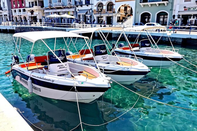 4-Hour Private Boat Rental Without Skipper at Agios Nikolaos - Meeting and Drop-off Locations
