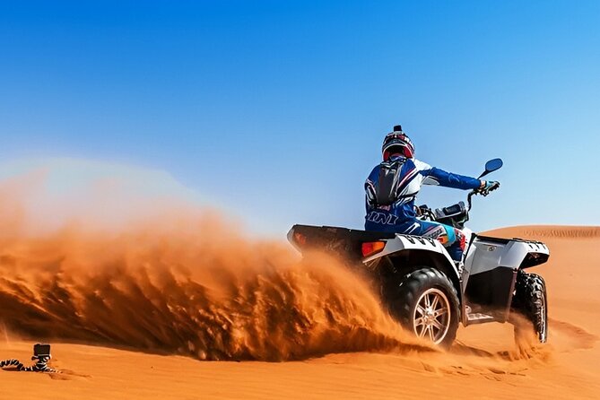 4x4 Dubai Desert Safari> Dune Bash, Camel Ride & BBQ - Inclusions and Amenities
