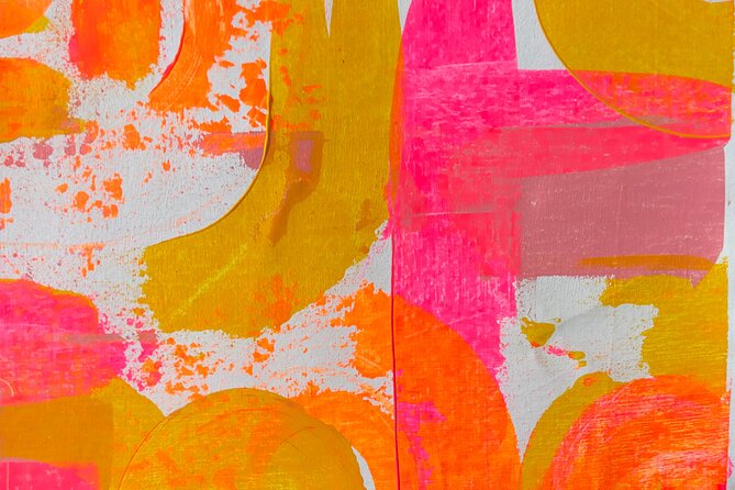 Abstract Painting at the Artist Home ( With a View (!) - Included in the Workshop