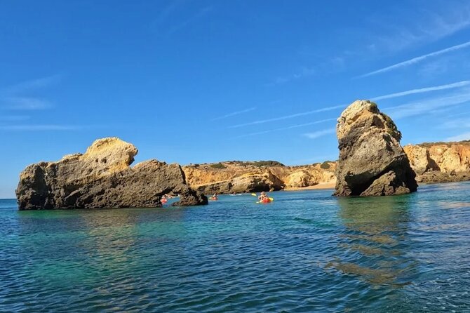 Albufeira Beaches and 2 Hour Kayak Tour With Pick up - Sunset Over the Atlantic