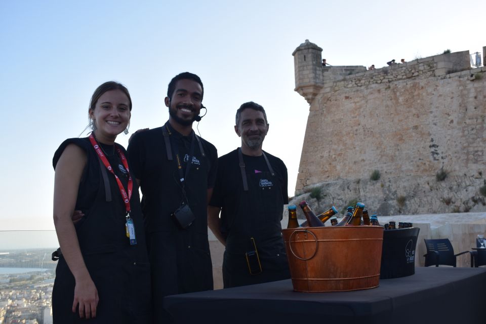 Alicante: Craft Beer Tasting at Santa Barbara Castle - Tasting Details