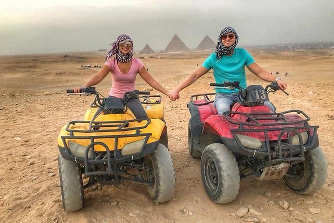 Amamzing Day Tour To Giza Pyramids With Camel Ride & Four Wheeler (ATV) - Flexible Departure Options