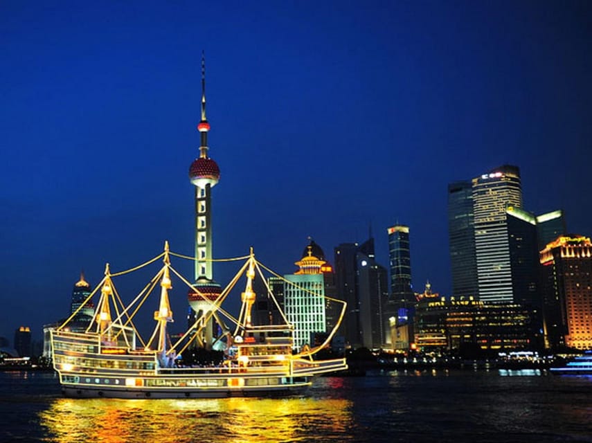 Amazing Shanghai Night Lights:River Cruise &Private Transfer - Upgraded VIP Seating