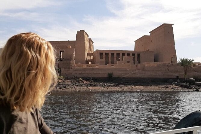 Aswan : Private Tour to Unfinished Obelisk, High Dam and Philae Temple by BOAT - Convenient Pickup and Transport