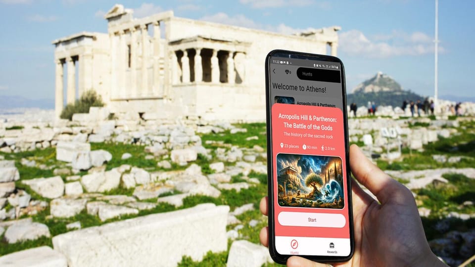 Athens: Acropolis Hill & Parthenon Mythology Hunt With Gifts - Experience and Activities