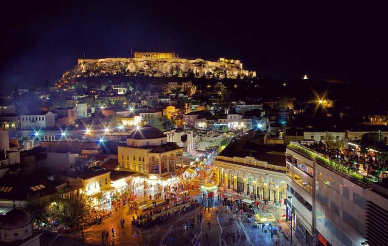 Athens: Night Walking Tour - Itinerary Highlights