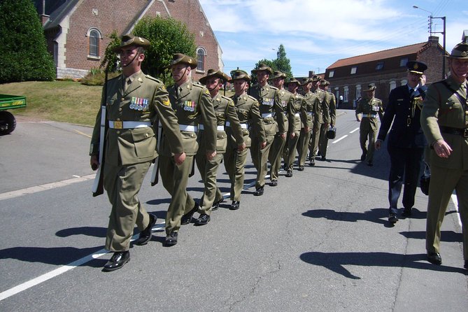 Australian Battlefields Private Tour in Fromelles and Flanders From Lille - Tour Itinerary and Key Sites