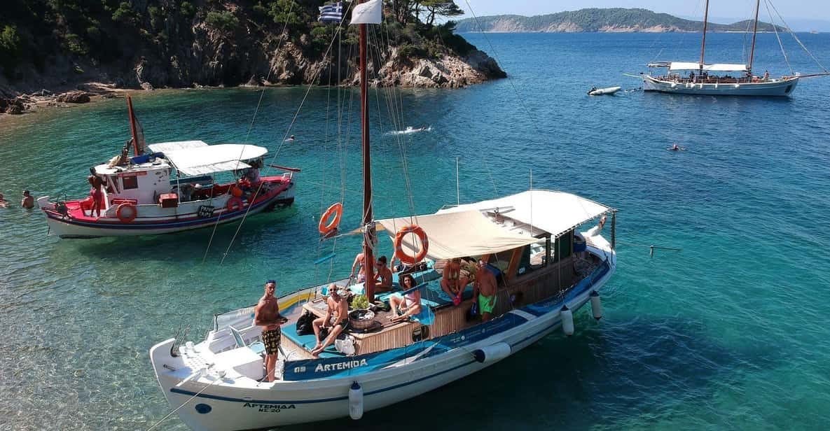 Authentic Skiathos Cruise Around the Island With Lunch. - Itinerary and Highlights