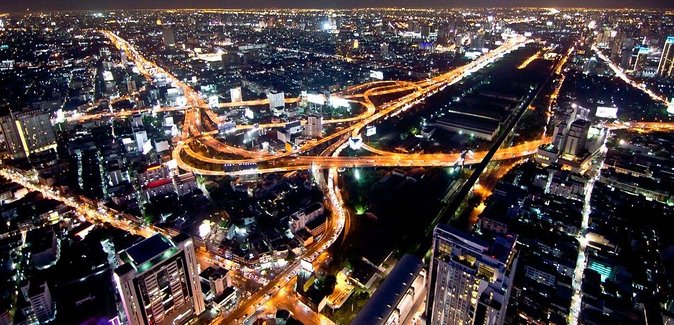 Baiyoke Sky Hotel Dining With Observation Deck - Panoramic Views From the Deck