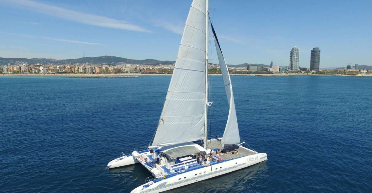 Barcelona: Catamaran Sail and Skyline - Sailing Experience