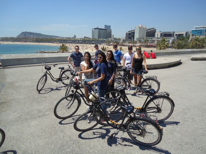 Barcelona Highlights Bike Tour: Cycle Along the Beach! - Itinerary and Key Sights