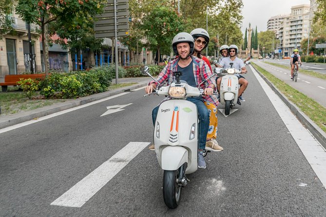 Barcelona Secrets & Tibidabo Views by Vespa Scooter - Inclusions