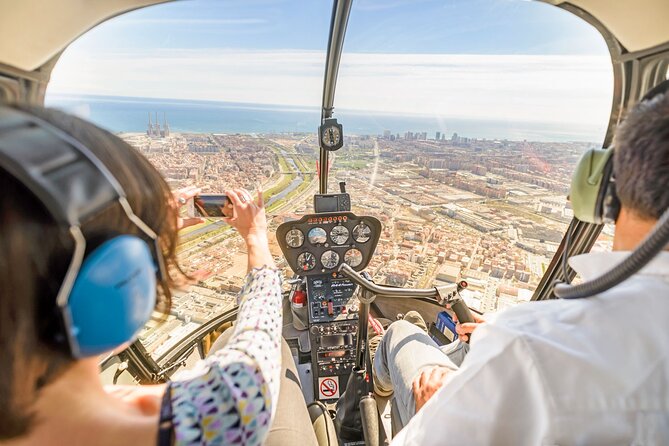 Barcelonas Panoramic Helicopter Flight - Aerial Views of Barcelonas Landmarks