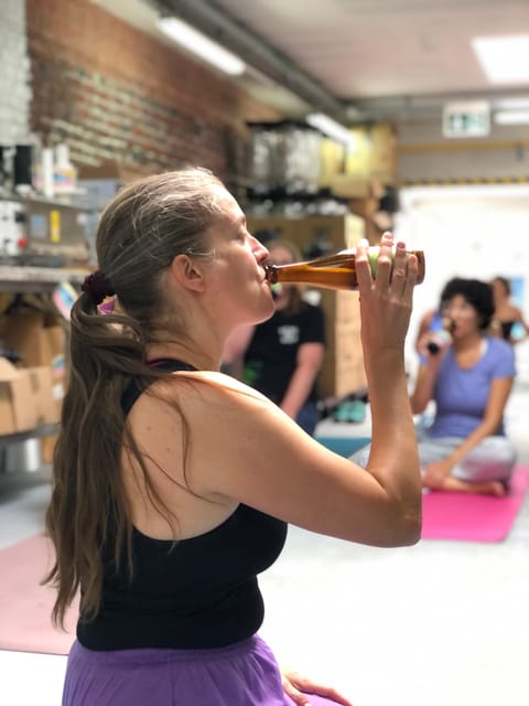 Beer Yoga at Tipsy Tribe Brewery & Distillery - Experience Highlights