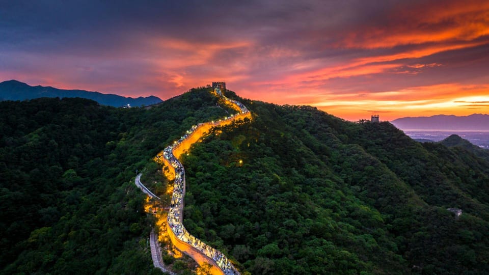 Beijing: Badaling Great Wall Night Ticket (With Show) - Experience Highlights