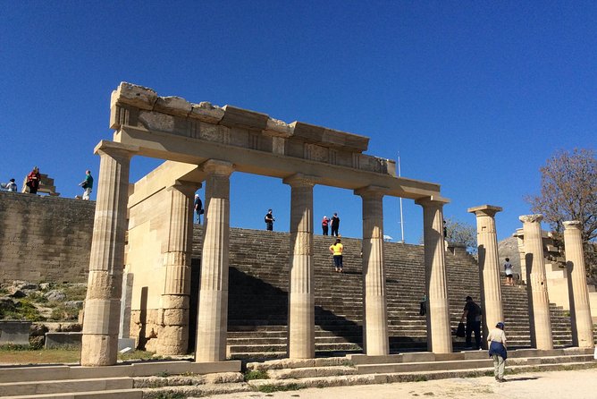 BEST of RHODES & LINDOS - HALF DAY GUIDED PRIVATE GROUP TOUR - up to 19 People - Professional Licensed Guide